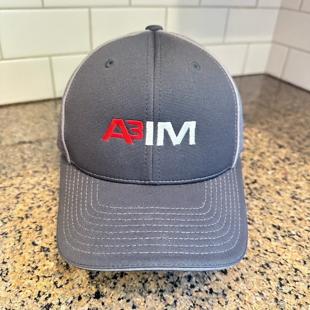 A3IM Richardson 172 Trucker Hat Mens XS-SM Gray Polyester Blend